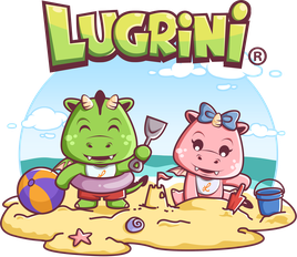 Lug, Rini, Drachen, Schaufel, Eimer, Sand, Sandburg, Schwimmring, Schwimmreifen, Seestern, Flügel, Meer, Himmel, Ball, schönes Wetter, Sonne, Lugrini