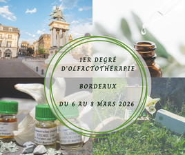 Formation en Olfactothérapie 1er degré à Bordeaux-animé par Frédéric Ferrer