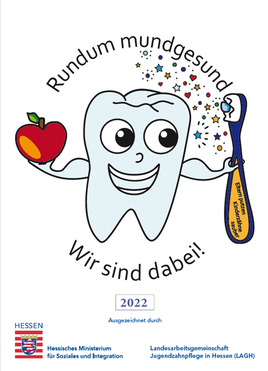 Zertifikat über die Teilnahme am Mundhygiene-Programms 2022 von Hessen