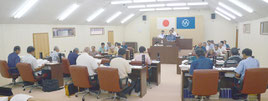 竹富町9月議会が始まり、町は17議案を上程した=4日、竹富町議会議場