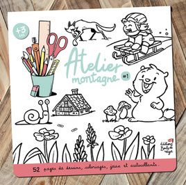 album d'activités, dessins, jeux