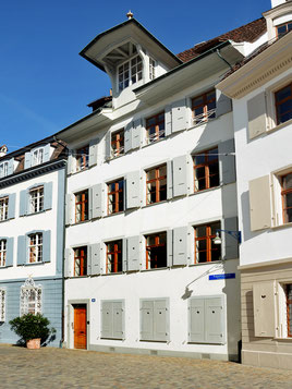  Das Mischler-Haus an der Augustinerstrasse 21 in Basel.