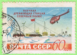 USSR 1957 North Pole Scientific Station