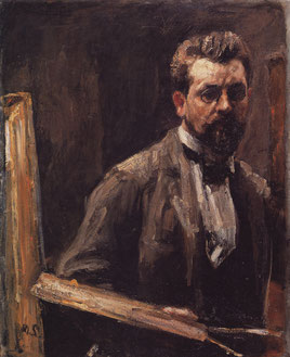 Max Slevogt Selbstbildnis um 1898