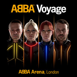 Plakat ABBA Voyage in London