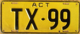 Kennzeichen aus Australien