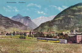 510-025 Engadin Press Co., Samedan  Karte gelaufen 13.6.1914