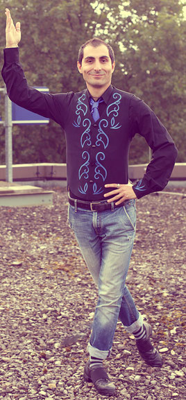 Alessandro Cristin: Gründer, Lehrer, Tänzer und Choreograph der Thiara School of Irish Dance Göttingen