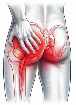 Dolor cadera, síndrome piramidal - Fisioterapia Palma Mallorca