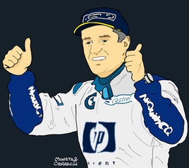 Juan-Pablo Montoya by Muneta & Cerracín