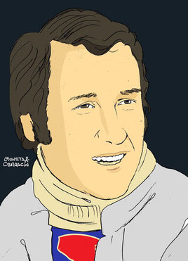 Carlos Pace by Muneta & Cerracín