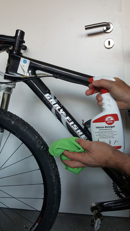 Carbonbike Pflege Oberflächen