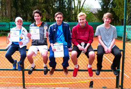 Luca, Nils, Kristzian, Florian, Max