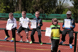 Mika, Max, Hannes, Raphael, Nils