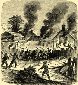 Le siège amérindien de Brookfield en août 1675