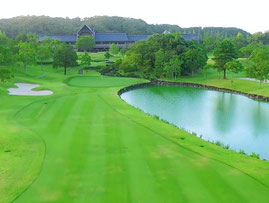 富士市原ゴルフクラブ (名物ホール) 18番PAR4