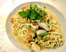Asiatische Nudelpfanne