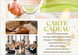 seance de yoga - idee cadeau- tours