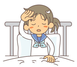 ベッドから動けない、学校に行けない