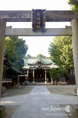 牛嶋神社 総檜権現造り東都屈指の大社殿