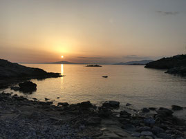 Sunset in Agios Dimitrios