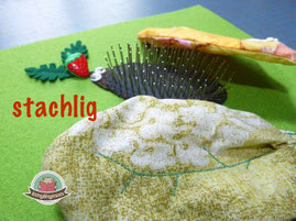 Fühlbuch, Nähanleitung, Nähanfänger, Igel, Schablonen,