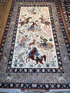 ESFAHAN wool&silk SADEGH SEIRAFIAN 　ドザールサイズ