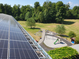 PV Anlage Forstegg mit saniertem Spielplatz, Gemeinde Sennwald