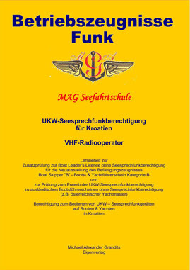 Kroatische UKW Seesprechfunklizenz