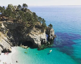 Le cap de la Chèvre et ses eaux turquoise dans le Finistère
