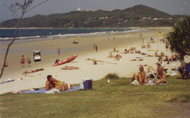 Byron-Bay-Surfing-Beach-vuurtoren-Australië-zon