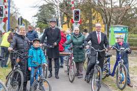 Bereit zur ersten offiziellen Fahrt