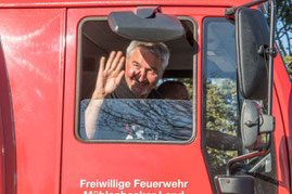 Bereit zur ersten offiziellen Fahrt