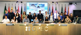 2014 Middle East Summer School participants at OPEC headquarters in Vienna