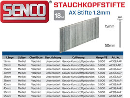Stiftnägel Senco AX