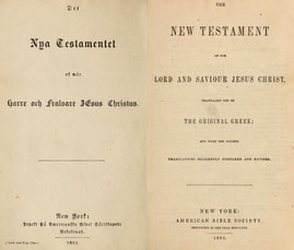 Charles XII Bible 1883 online english swedish