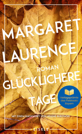Auf dem Cover von "Glücklichere Tage" sind vertrocknete Ahornblätter.