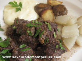 Daube de sanglier - Recettes de Montpellier