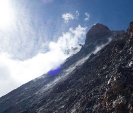 Matterhorn, Horu, Hörnligrat, Bersteigen, Zermatt, Schweiz