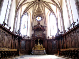 choeur de l'église de Marmoutier