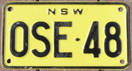 Kennzeichen aus Australien