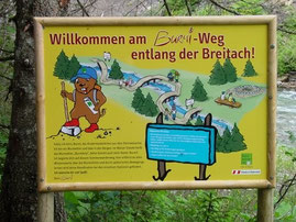 Burmiweg in Hirschegg für alle Kinder ein morz Spaß!