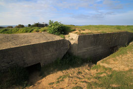 The bunker on Pointe Du Hoc used in the infamous "Bitte-Bitte"-scene in "The Longest Day", with Tommy Sands and Robert Wagner. 