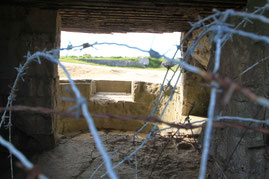 The bunker on Pointe Du Hoc was a main objective on D-Day. It was used in the filming of "The Longest Day". 