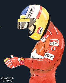 Luca Badoer by Muneta & Cerracín