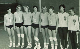 Die Damenmannschaft 1971
