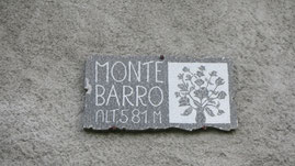 Targa al monte Barro