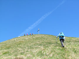 Arrivo al Monte Alom