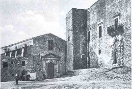 Il castello dei Ventimiglia nei primi del Novecento (foto archivio S. Farinella©)