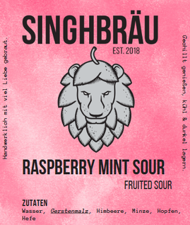 Raspberry Mint Sour